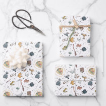 Harry Potter Icons Pattern - Birthday Wrapping Paper Sheets