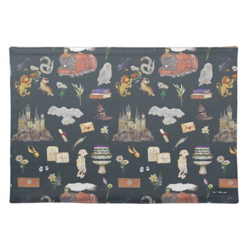 HARRY POTTER  Icons Pattern Cloth Placemat