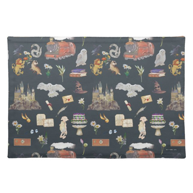 HARRY POTTER™ | Icons Pattern Cloth Placemat (Front)