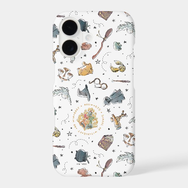 HARRY POTTER™ Icons Pattern Iphone Case (Back)