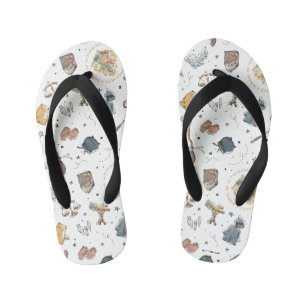 HARRY POTTER™ Icons Pattern Kid's Flip Flops