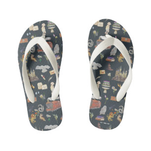 HARRY POTTER™   Icons Pattern Kid's Flip Flops