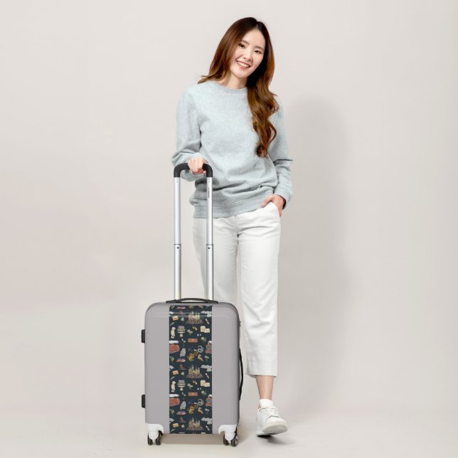 HARRY POTTER™ | Icons Pattern Luggage (Scale)