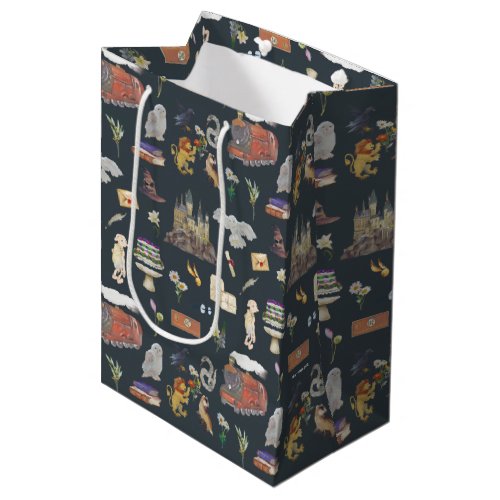 HARRY POTTER  Icons Pattern Medium Gift Bag