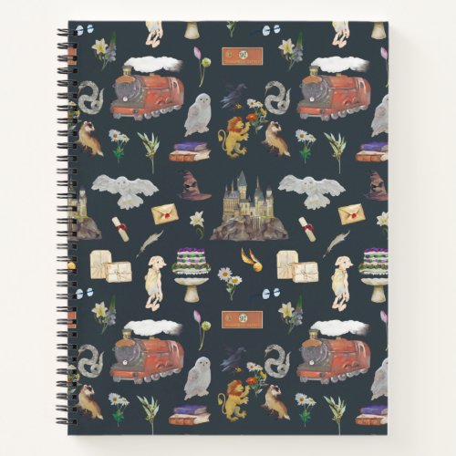 HARRY POTTER  Icons Pattern Notebook