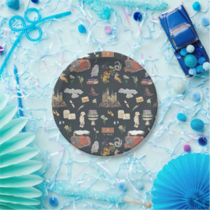 HARRY POTTER™   Icons Pattern Paper Plates