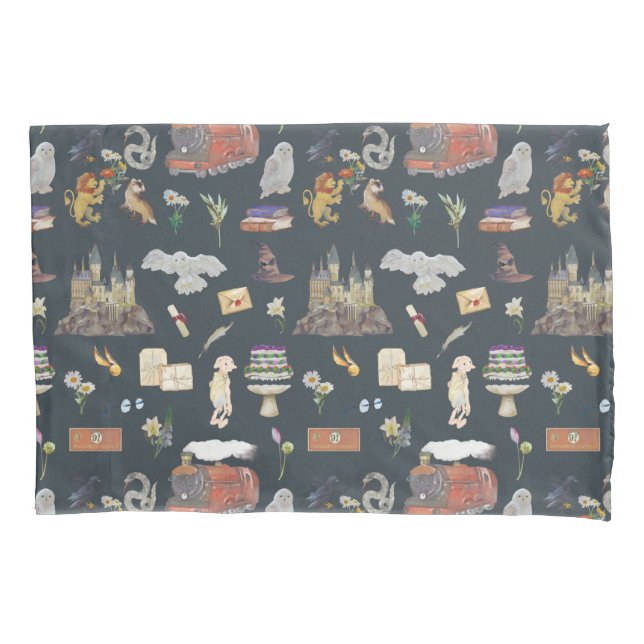 HARRY POTTER™ | Icons Pattern Pillow Case (Front)