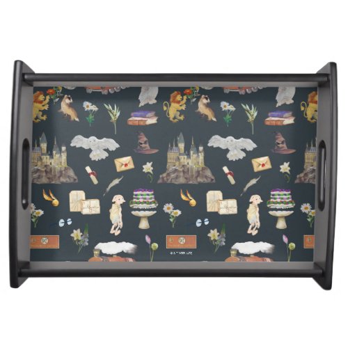 HARRY POTTER  Icons Pattern Serving Tray