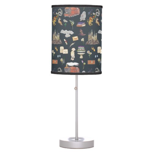 HARRY POTTER  Icons Pattern Table Lamp