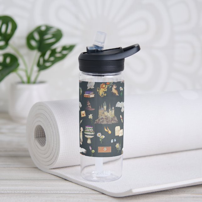 HARRY POTTER™ | Icons Pattern Water Bottle (Yoga)