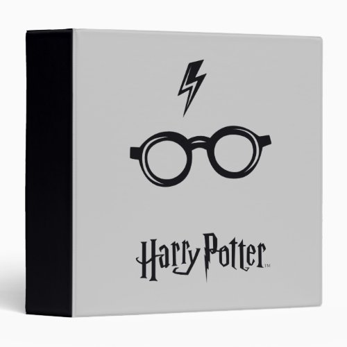 Harry Potter  Lightning Scar and Glasses Binder