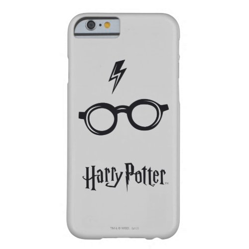 Harry Potter  Lightning Scar and Glasses Barely There iPhone 6 Case