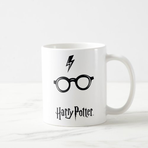 Harry Potter  Lightning Scar and Glasses Coffee Mug