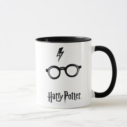 Harry Potter  Lightning Scar and Glasses Mug