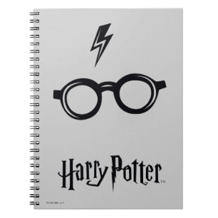 Harry Potter   Lightning Scar and Glasses Notebook