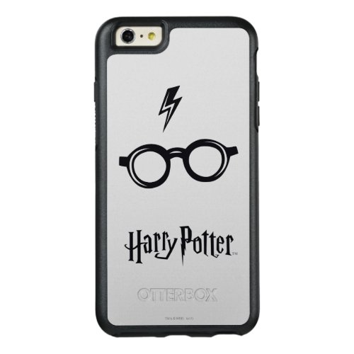Harry Potter  Lightning Scar and Glasses OtterBox iPhone 66s Plus Case