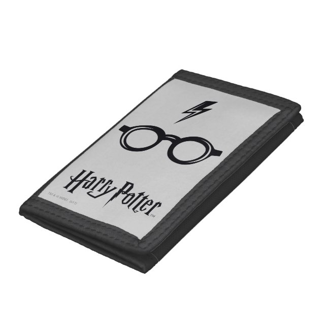 Harry Potter | Lightning Scar and Glasses Tri-fold Wallet (Bottom)