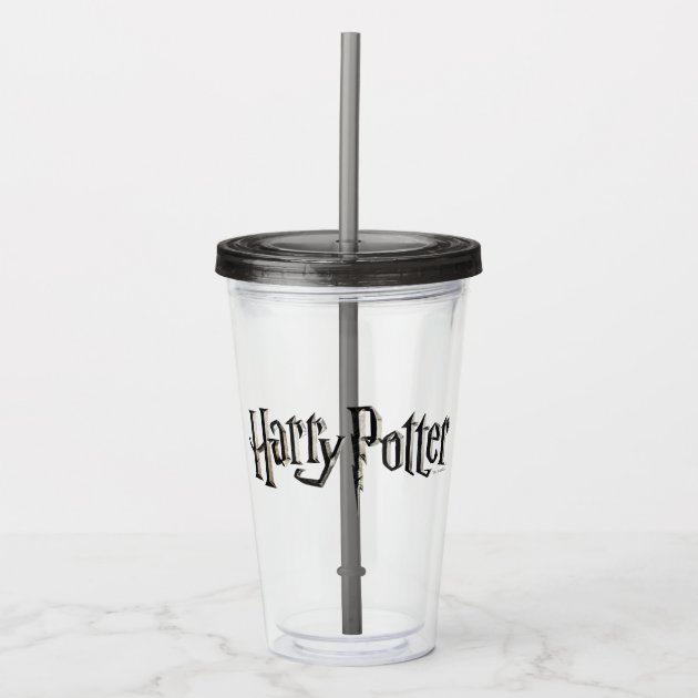 OFFICIAL HARRY POTTER MARAUDER'S MAP LARGE TUMBLER DRINKING GLASS NEW IN BOX 