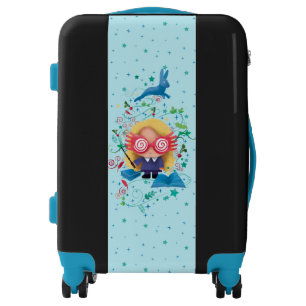 Harry Potter Luna Lovegood Graphic Luggage