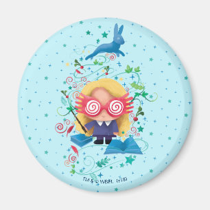 Harry Potter Luna Lovegood Graphic Magnet
