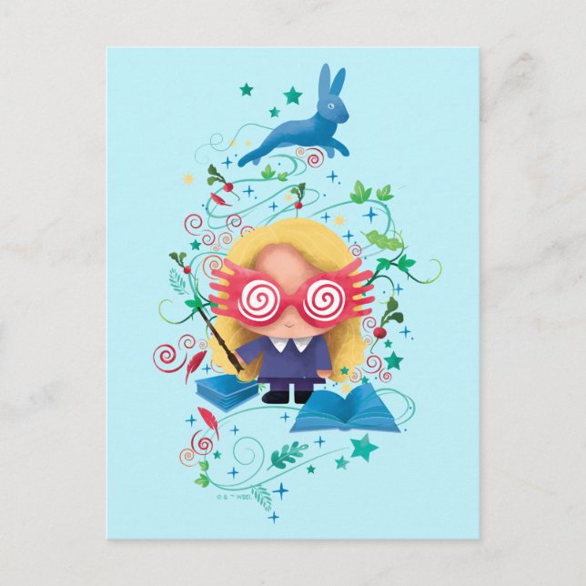 Harry Potter | Luna Lovegood Graphic Postcard (Front)