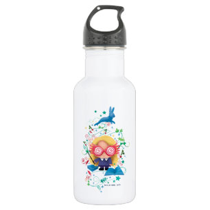 Harry Potter   Luna Lovegood Graphic Stainless Steel Water Bottle