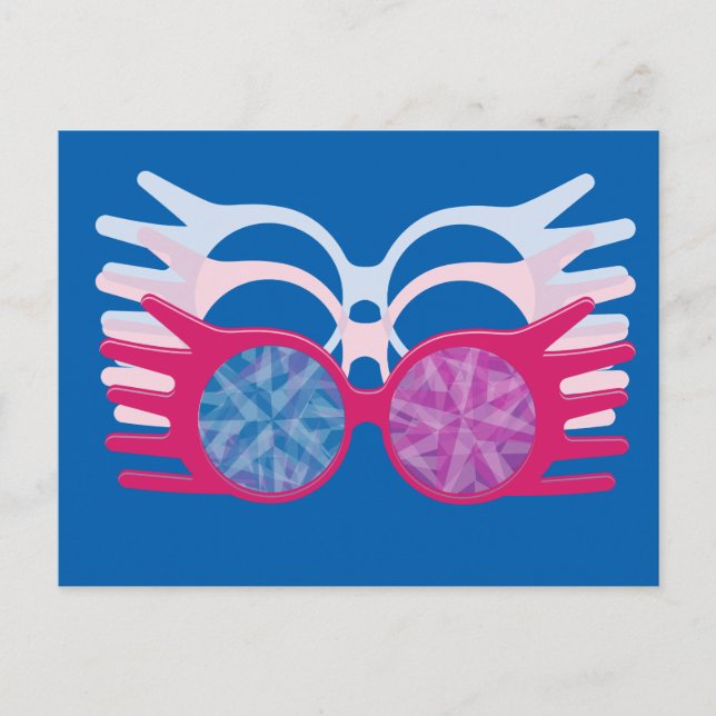 Harry Potter | Luna Lovegood's Spectrespecs Postcard (Front)