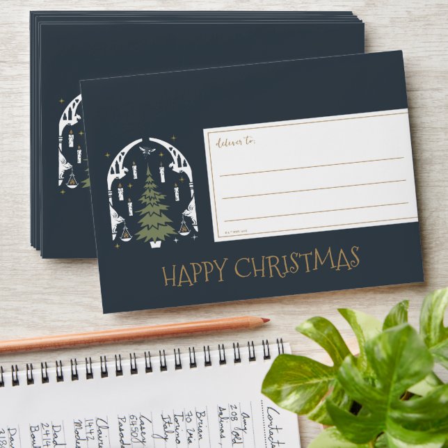HARRY POTTER™ Magical Christmas Tree Envelope (Stacked)