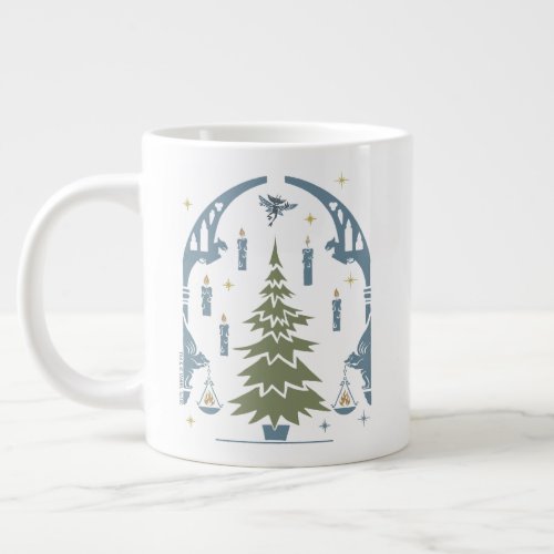 HARRY POTTER Magical Christmas Tree Giant Coffee Mug