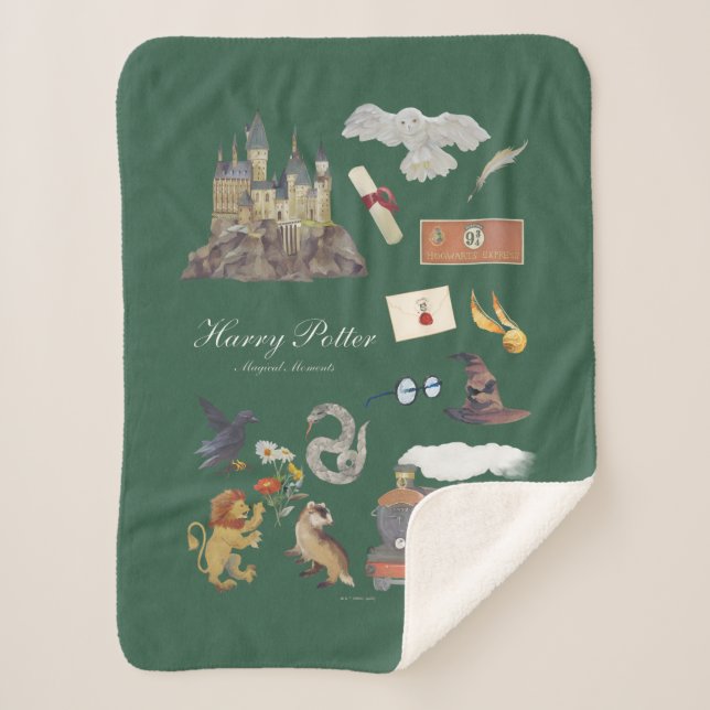 HARRY POTTER™ | Magical Moments Sherpa Blanket (Front)