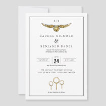 Harry Potter Magical Watercolor Wedding Invitation