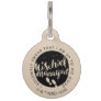 Harry Potter | Marauder's Map Charms Typography Pet ID Tag