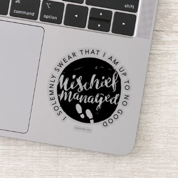 Harry Potter | Marauder's Map Charms Typography Sticker