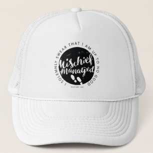 Harry Potter   Marauder's Map Charms Typography Trucker Hat