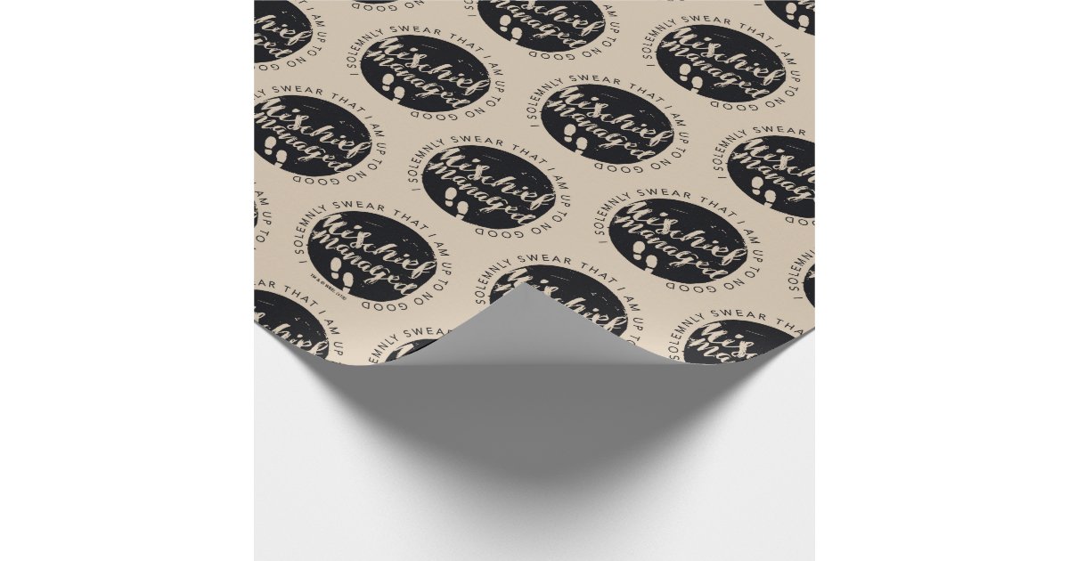 Harry Potter Icons Pattern - Baby Shower Wrapping Paper