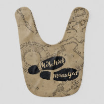 Harry Potter | MISCHIEF MANAGED™ Map Footprints Baby Bib