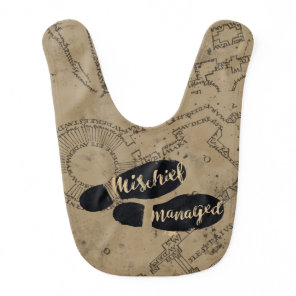 Harry Potter | MISCHIEF MANAGED™ Map Footprints Baby Bib