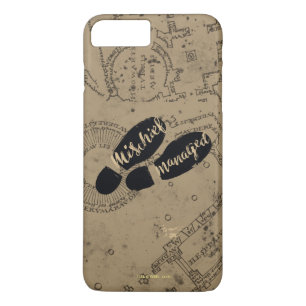 Harry Potter MISCHIEF MANAGED™ Map Footprints iPhone 8 Plus/7 Plus Case