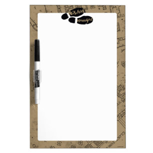 Harry Potter   MISCHIEF MANAGED™ Map Footprints Dry Erase Board