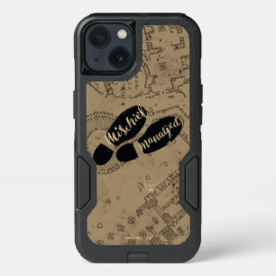 Harry Potter MISCHIEF MANAGED™ Map Footprints iPhone 13 Case