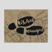 Harry Potter | MISCHIEF MANAGED™ Map Footprints Postcard