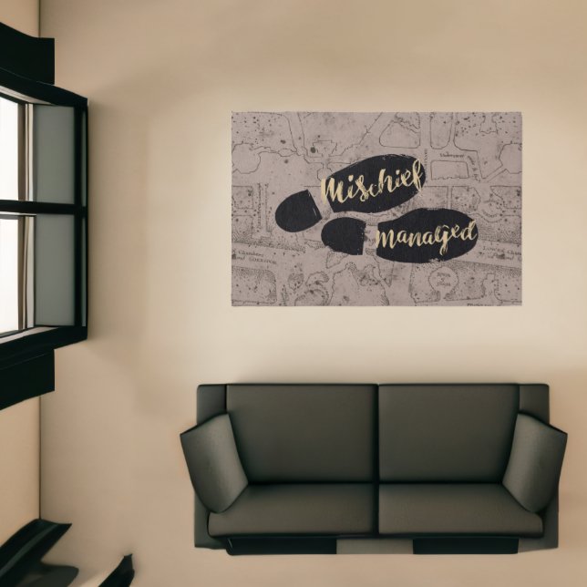 Harry Potter | MISCHIEF MANAGED™ Map Footprints Rug (Insitu (Indoor 1))