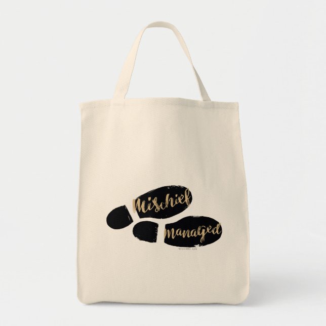 Harry Potter | MISCHIEF MANAGED™ Map Footprints Tote Bag (Front)