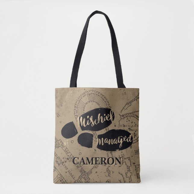 Harry Potter | MISCHIEF MANAGED™ Map Footprints Tote Bag (Front)