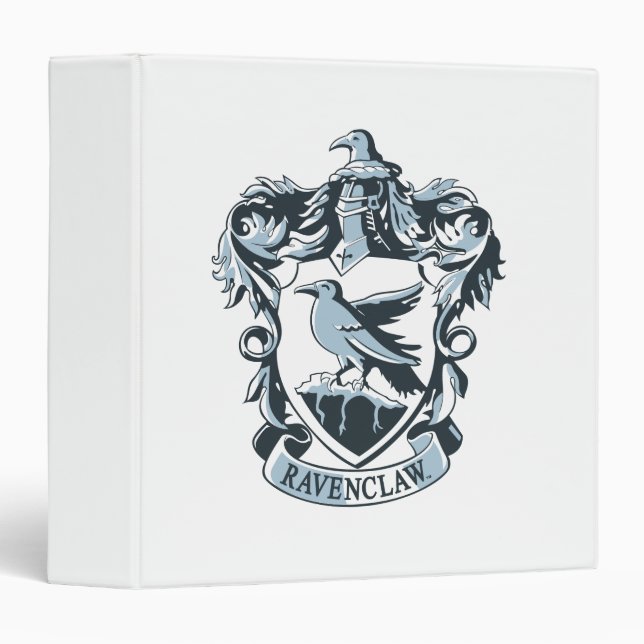 Harry Potter | Modern Ravenclaw Crest 3 Ring Binder (Front/Spine)