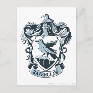 Harry Potter   Modern Ravenclaw Crest Postcard