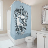 Harry Potter Glasses Watercolor II Shower Curtain