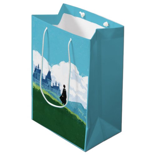 HARRY POTTER Overlooking HOGWARTS Castle Medium Gift Bag