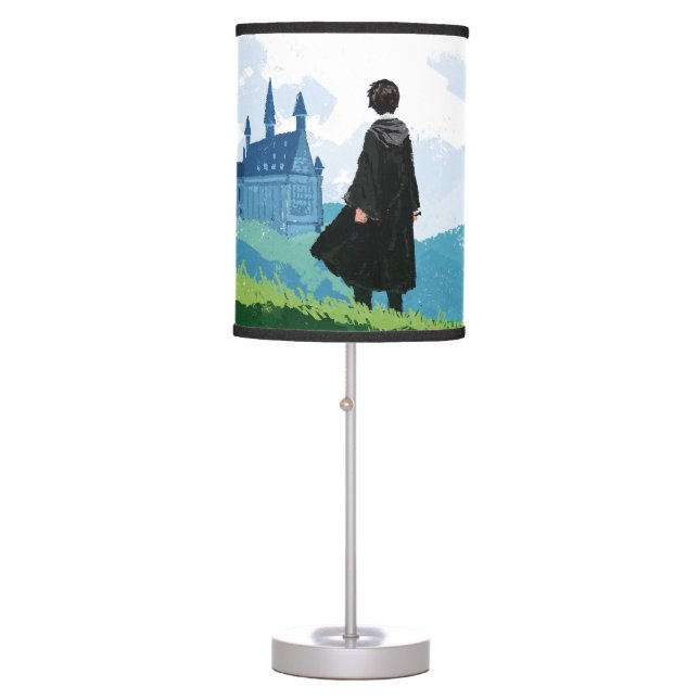 HARRY POTTER™ Overlooking HOGWARTS™ Castle Table Lamp (Front)
