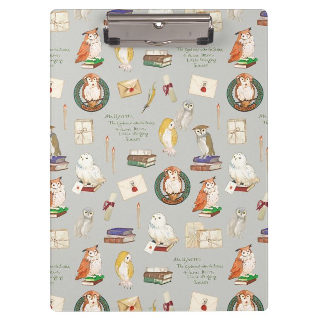 HARRY POTTER™ | Owl Letter Pattern Clipboard (Front)